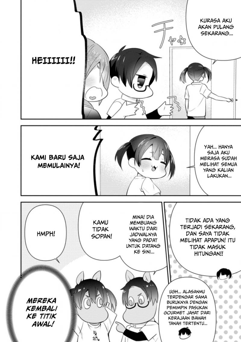 The Cute Girl Sitting Next to Me Is Trying to Make Me Fall in Love With Her as a Way to Ridicule Me Chapter 12 Bahasa Indonesia